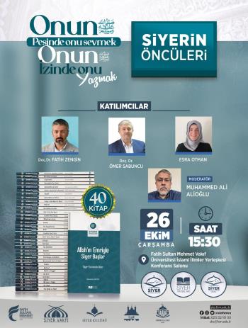  Dekan yardımcımız Doç. Dr. Fatih Zengin, İstanbul’da “Siyerin Öncüleri” başlıklı panele katıldı