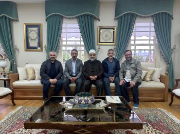 FAKÜLTEMİZDEN İSTANBUL MUSHAFI PROJESİNİN MİMARI HATTAT HÜSEYİN KUTLU BEY’İ ZİYARET